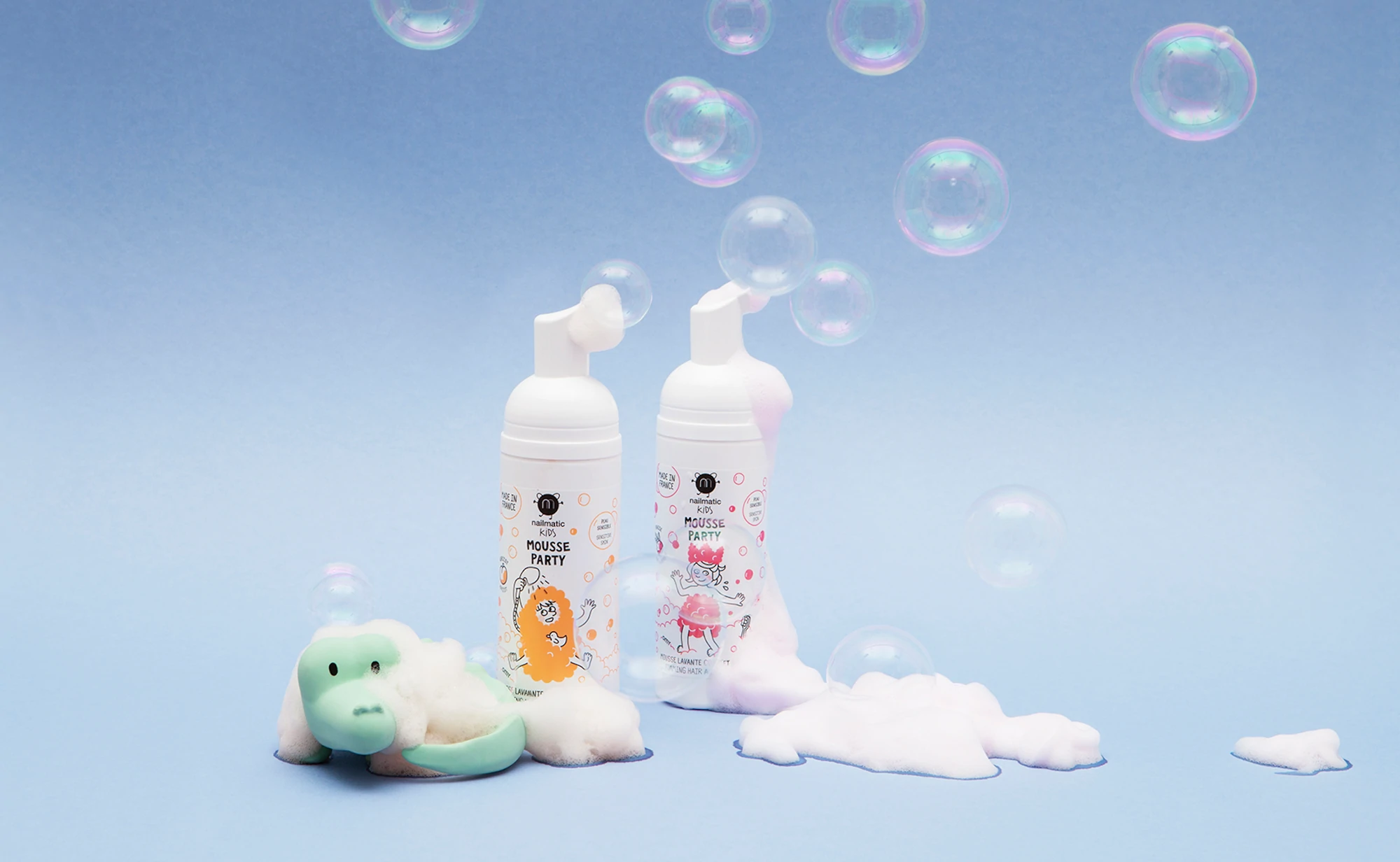 Fiesta de Espuma: Shampoo y para Cuerpo