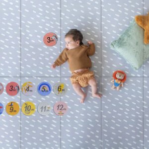 TAF TOYS Tapete XL para Fotos de Mes y Juegos